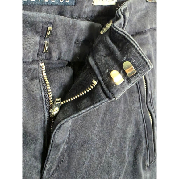 Women's Level 99 Pants Size 26P Navy - Picture 7 of 9